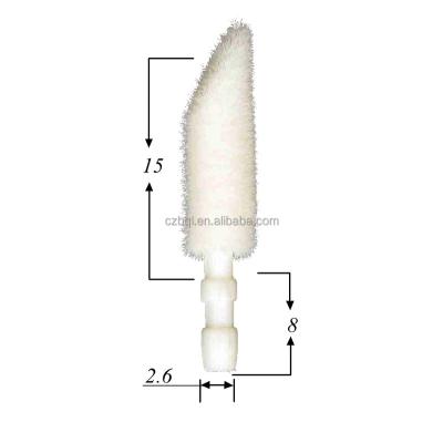 China 030-2 Other TPEE Assembled Lip Gloss Brush Head, Assembled Brush Tips Supplier for sale