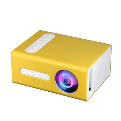 China Pico T300 LED Mini Projector 320x240 Pixels USB VCR Audio Portable Home Media Supports 1080P HDMI-Compatible for sale