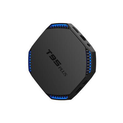 China 30fps or lower T95 Voice Assistant 8K 4g 8g 32g 64g media player plus Android 11.0 TV smart box mini wifi 2.4g and 5g for sale