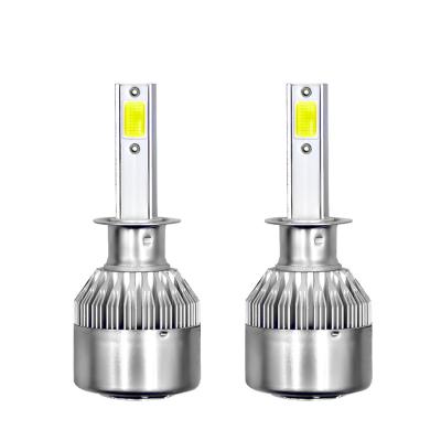 China Led Car Lights H4 880 H11 HB3 9005 Hulbs H7 LED C6 H1 H3 Car Headlight 9006 H13 Lannia Auto Headlights 3000k 6000K 72W 12V 8000LM for sale