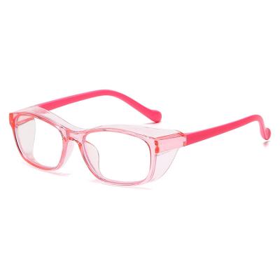 China 2022 New Fashion Design Anti-pollen Anti-blue Anti-fog Kids Light Glasses Frame Pollen Glass Kids Sunglasses Wholesale for sale