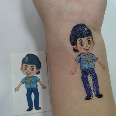 China Temporary Custom temporary small tattoo kids waterproof fake funny temporary tattoos students for sale