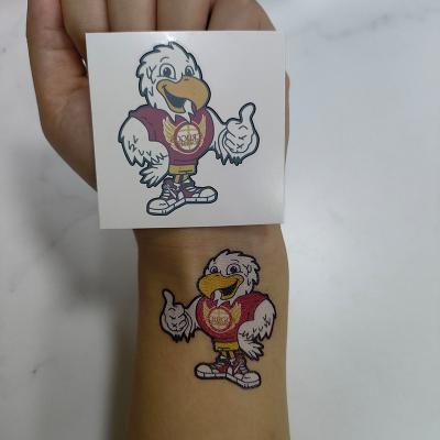 China Temporary customizable wholesale price watertransfer OEM/ODM logo design waterproof personal temporary tattoo sticker for sale