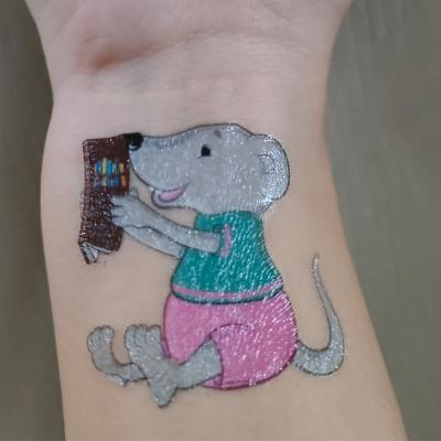 China Temporary Customized non toxic tattoo Women Printed Colourful temporary tattoo sticker waterproof for sale