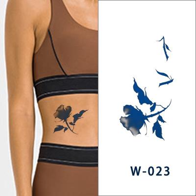 China Temporary Wholesale New Styles Men Women Body Art Arm Leg Juice  Semi-permanent Flower Tattoo for sale