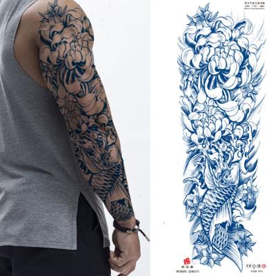 China Temporary Free samples available semi permanent tattoo stickers flower designs semi permanent temporary tattoo sticker for adults for sale