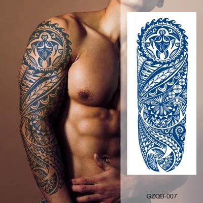 China Temporary Good quality juice semi permanent temporary men herbal temporary tattoo sticker waterproof women dragon design juice tattoo for sale