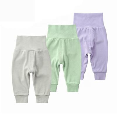 China Autumn Winter Hot Sale Elastic Waist Baby Gaiters Pants Solid Color Anti-pilling High for sale