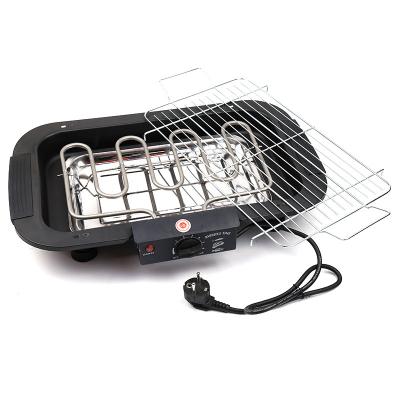 China ALISSA Mini Size BBQ Grill Portable Outdoor Factory Outlet Barbecue Machine Household Electric Adjustable Outdoor BBQ Grill for sale