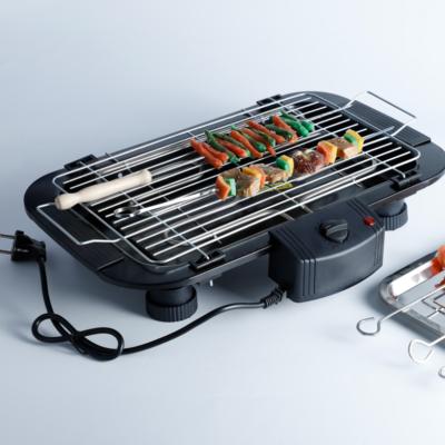 China Easily Assembled Directly Supplied By Smokeless Household Electric Outdoor BBQ Maker Grill Portable Barbecue Oven for sale