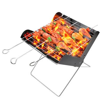 China Adjustable Size ALISSA MENGDA Premium Charcoal Grill Grill Slate Blue 27*30*28 cm for sale