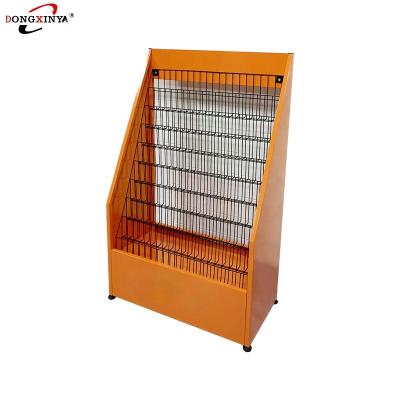 China Supermarket Factory Supermarket Retail Store Floor Style Metal Shelf Display Rack Direct Rack for sale