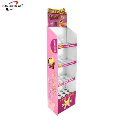 China Supermarket OEM factory customized color foldable, Andy board display rack for beverage supermarket displayPVC Andy board display rack for sale