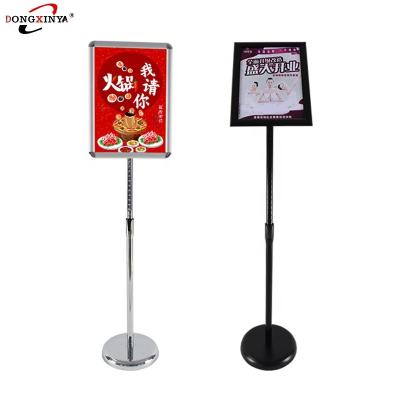 China A3 Supermarket Promotional Poster Landing Mall Advertising Display Rack for sale