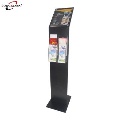 China Supermarket Factory Price 4S Store Auto Acrylic Parameter Card Box Metal Data Display Frame Holder for sale