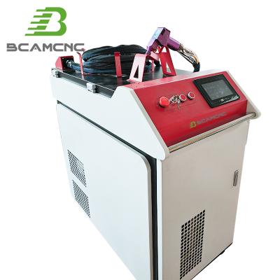 China Handheld Metal Stainless Steel Laser Welder China Portable Manual 2kw Fiber Laser Welding Machine For Metal Steel Aluminum for sale