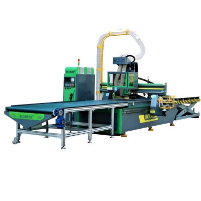 China Wood CNC Router Woodworking Price 4*8ft ATC Router Woodworking Machine Best For Panel Furniture Door Making for sale