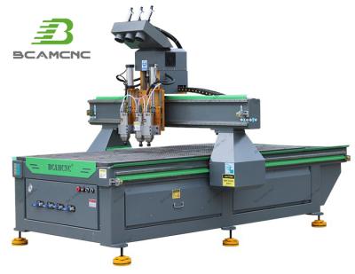 China MDF ACRYLIC ALUMINUM WOOD ALUMINUM 4*8ft Multi Head 4*8ft CNC Router Automatic Wood Milling Machine for sale