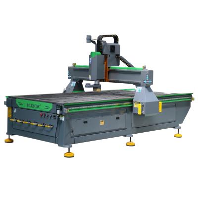 China Wood Acrylic PVC Engraving Cutter BCM1325S 3 Axis Manual CNC Wood Router Machine For Cutting Carving for sale