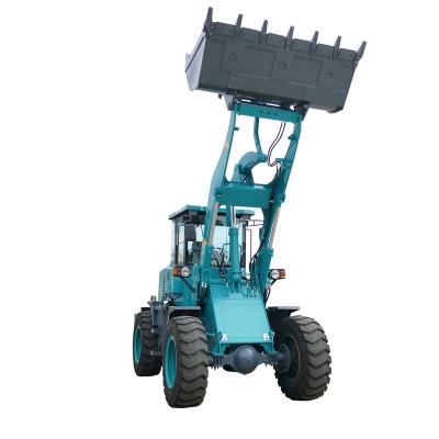 China Garment Shops Small Excavator 2 Ton High Dump Loader Wheel Loader Top Loader for sale