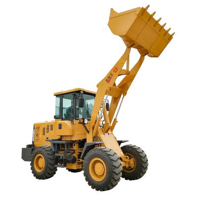 China Hotels 2 Ton Mini Wheel Loader Articulated Small Loader Factory Price For Sale for sale