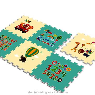 China Kids Waterproof Play Gym Educational Game Crawling Splicing Pads for sale