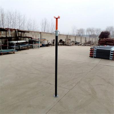 China Industrial Adjustable Shoring Light Duty Type Inner Threaded Posts Yellow Color for sale