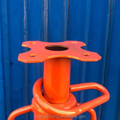 China Industrial Powder Coated Scaffolding Construction Props Steel Pillar Steel Telescopic Rod Support for sale