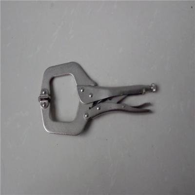 China Cutting Locking Pliers Rectangular C Vise Handle Pliers for sale