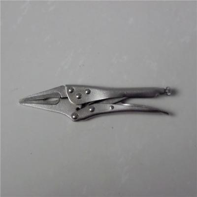 China Clipping pliers vice handle long nose jaw clamp key vice for sale