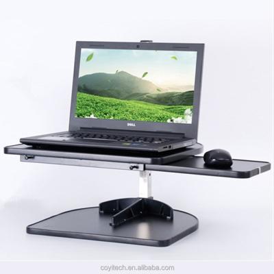 China For Sitting And Standing Position Change MDF Height Adjustable Laptop Stand Portable Ergonomic Riser Easily for sale