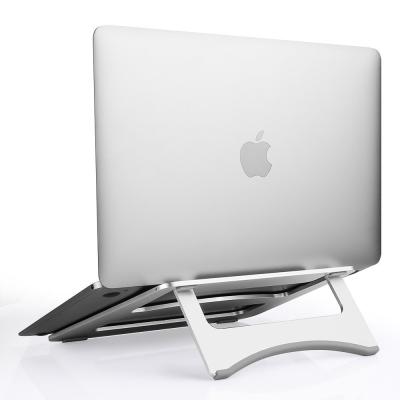 China Aviation Aluminum Alloy For Apple Macbook Air Pro Laptop 10 - 17 Inch Protective Travel Folding Cooling Stand for sale