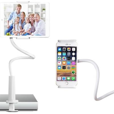 China Gooseneck Arm Table Stand Stand Long Flexible Arm Gooseneck Phone Holders Mobile Phone Desk Mount Tablet Holder iPad Stand Office Kitchen Bed for sale