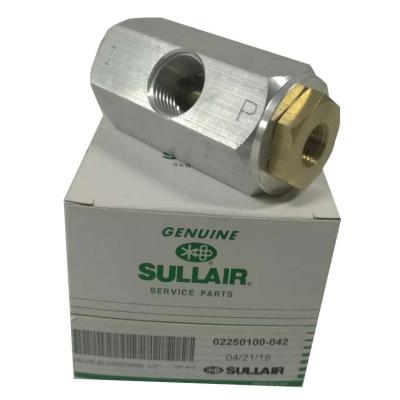 China Hotels Sullair Air Compressor Room Atmospheric Air Release Valve 02250100-042 Duct 02250049-634 Valve for sale