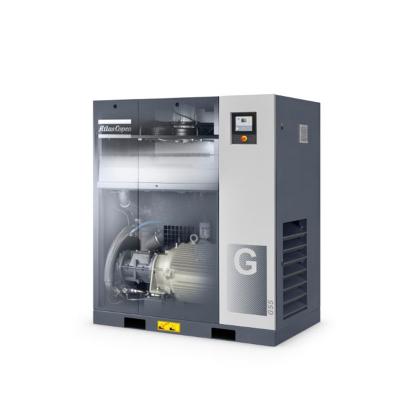 China G55 55KW 75HP Lubricated Atlas Copco Oil-Injected Rotary Screw Air Compressor for sale