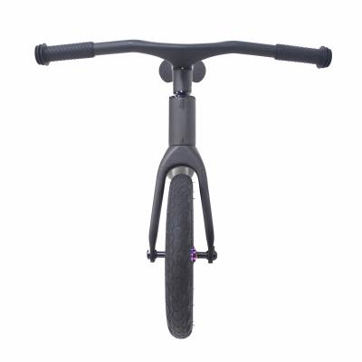 China Carbon Fiber Kids Scooter Carbon Fiber Pedal Balance Car Free Push Kids Bike for sale