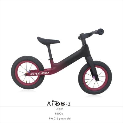 China Carbon Fiber 12 Inch Baby Kid Mini Balance Bike Steel Frame/Lightweight Balance Bike No Pedal Push Child Away for sale