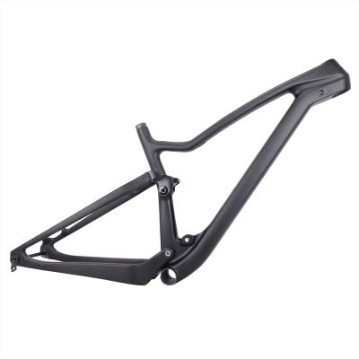 China 29er Mountain Bikes Full Suspension MTB Bicycle Frame , T700 Full Carbon Mountain Bike Frame In Stock for sale