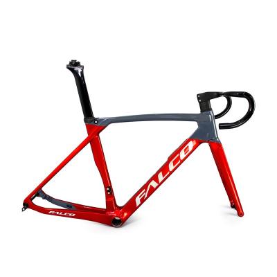 China Road Bikes 2022 New Model Road Bike Disc Frame, 12*142 Disc Brake Carbon Bicycle Frame, High Quality Carbon Frame for sale