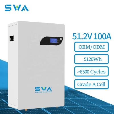 China Long Cycle Life/Safety Long Lifepo4 Wall Battery Home Energy Storage Battery 20kw 6000 Cycle Energy Battery Backup Battery Backup For Home for sale