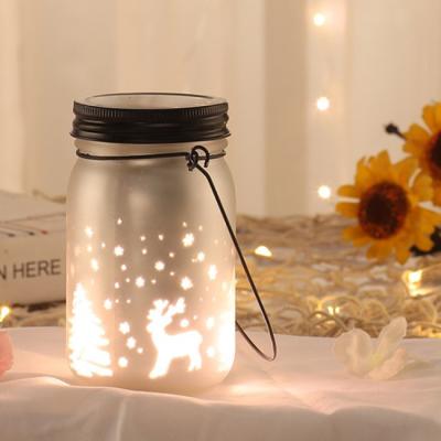 China Daily Life Colorful Copper Wiring LED Bottle Glass Night Lamp Wedding Holiday Party Light Wish Lights for sale