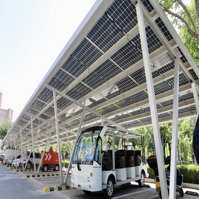 China Multi Style Park Aluminum Alloy Support Customized Residential Solar Carport TSP-F-XX-AL for sale