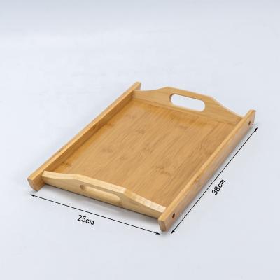 China Eco-Freindly Modern Office Bamboo Serving Gathering Tray for sale