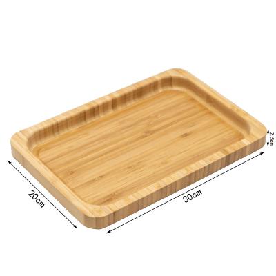 China Eco-Freindly Factory Sale Natural Bamboo Tray for sale