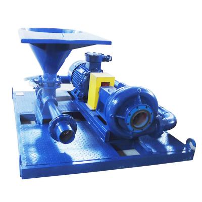 China Plant HDD drilling mud mixer which has an electric mud mixer and a sand pump which are connected on a base by manifold valve for sale