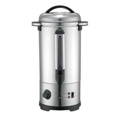 China Keep hot sale large capacity sus 304 stainless steel electric kettles for boiling water 10L 20L 30L for sale