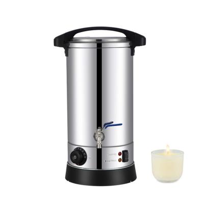 China Keep Warm Candle Wax Melting Tools Urn 304 Stainless Steel Electric Supply Wax Melter For DIY Candle Making for sale