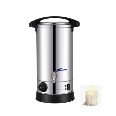 China Keep Warm Stainless Steel Urn Candle Wax Melter Electric Wax Supply Candle For DIY Candle for sale