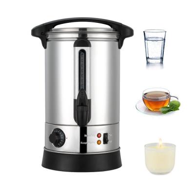 China Hotels Candle Making Machine 10 Liter Electric Wax Melter Barrel Tanks With Stainless Temperature Control 220V Soybean Wax Melter for sale