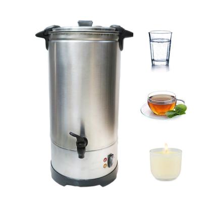 China Hotels Electric Soy Wax Melter 10L Stainless Steel Barrel for Hot Wax Candle DIY Machine Beverage Heating Boiler for sale